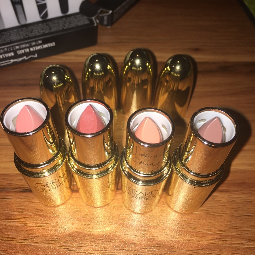 4 Gerald Cosmetics Lipsticks